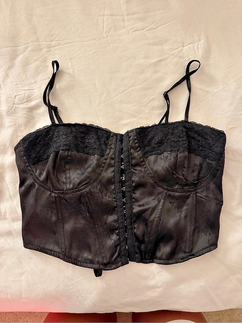 Pacsun Black Corset Top Size XS